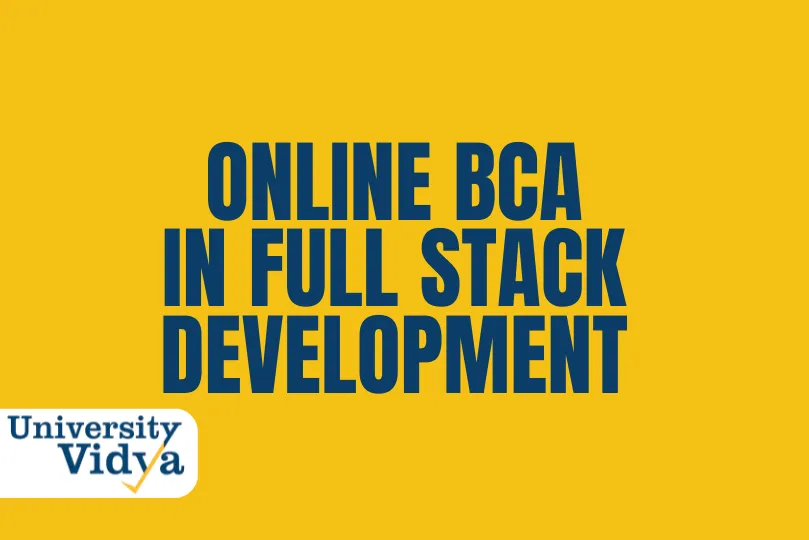 Online BCA in Full Stack Development